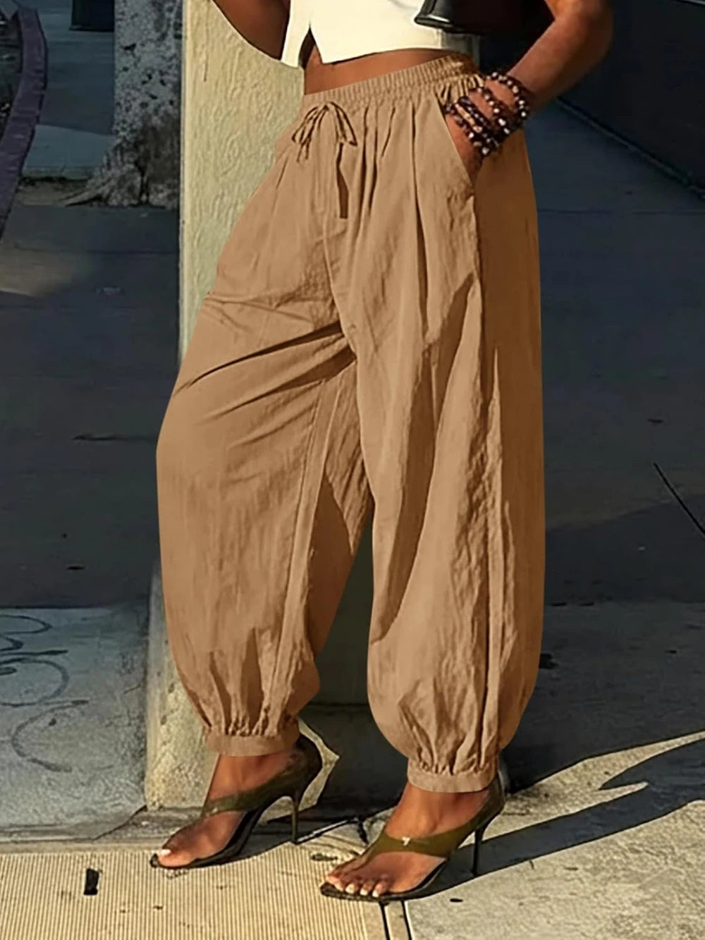 Wide Leg Balloon Pants