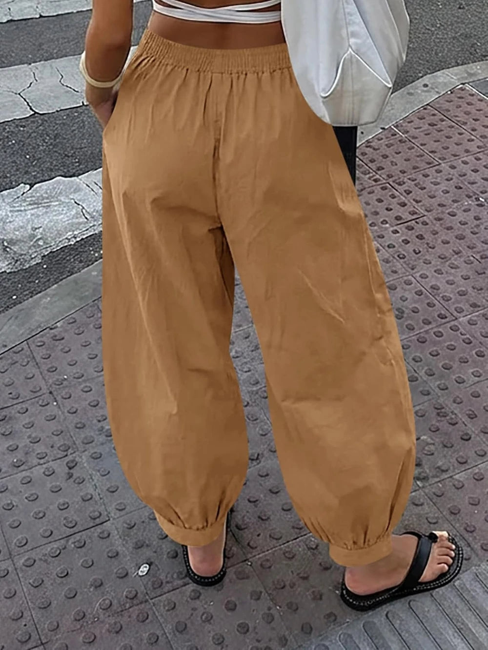 Wide Leg Balloon Pants