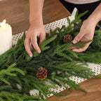 Lifelike Norfolk Pine Garland