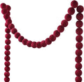 Velvet Christmas Bead Garland