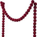 Velvet Christmas Bead Garland