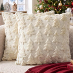 Christmas Tree Throw Pillow Cover