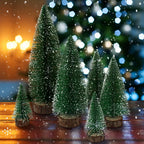Mini Artificial Christmas Tree Set