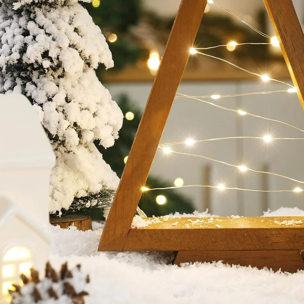 Rustic Light Up Wooden Christmas Tree