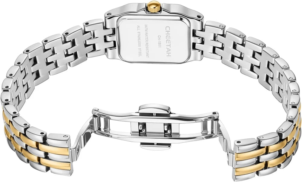 CHEETAH Vintage Rectangular Bracelet Watch