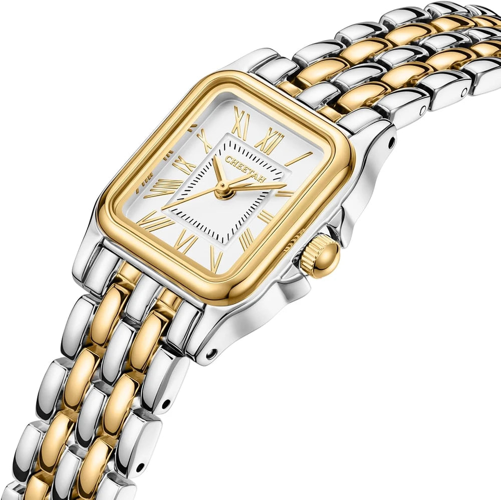 CHEETAH Vintage Rectangular Bracelet Watch