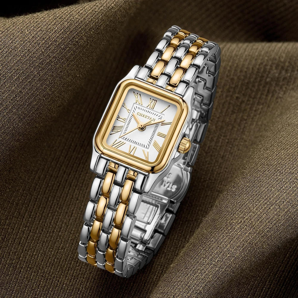 CHEETAH Vintage Rectangular Bracelet Watch