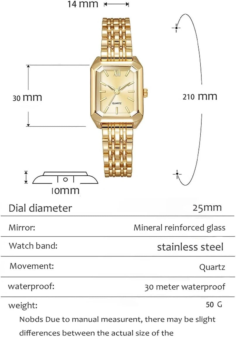 Minimalist Square Quartz Watch