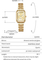 Minimalist Square Quartz Watch