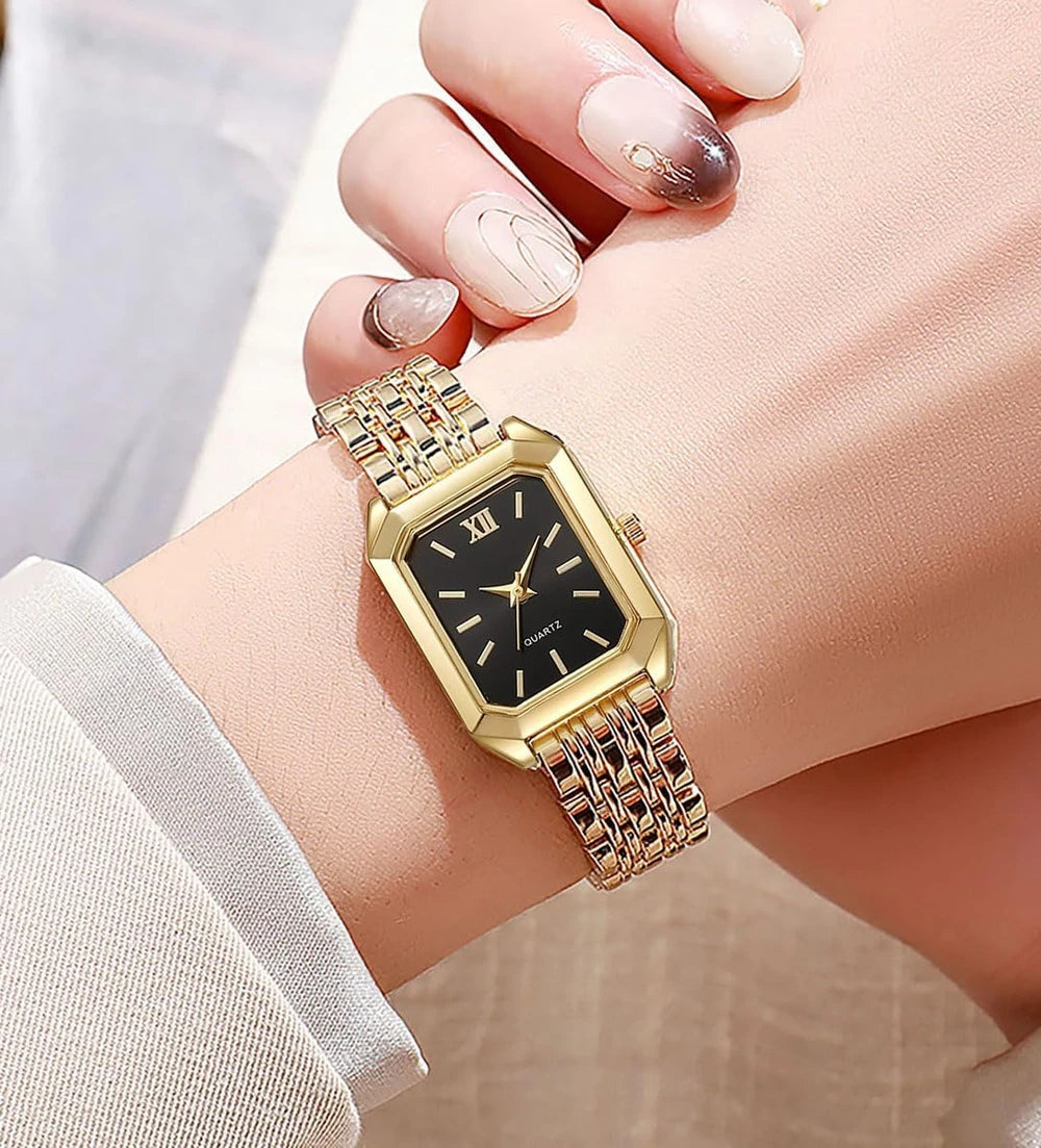 Minimalist Square Quartz Watch